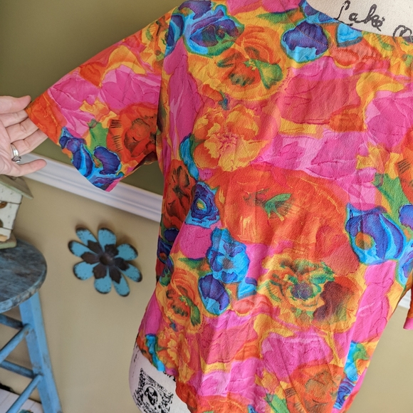 Color FX silk top - Picture 4 of 9